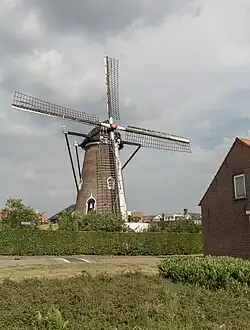Hilvarenbeek, Mühle: windmolen de Doornboom