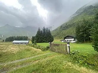 Hinternaßfeldalm von Norden