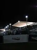 Tribünen bei Nacht