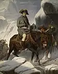 Napoleon Bonaparte (1769–1821) am&nbsp;Alpenpass