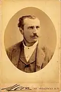Porträt des Erfinders Hiram Codd (1838–1887)