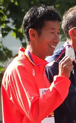 Hirooki Arai – hier mit Bronze bei den Olympischen Spielen 2016 – erreichte Platz&nbsp;neun