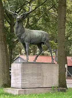 Hirsch von August Waterbeck, 1936