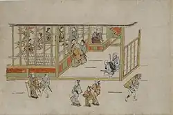 Hishikawa Moronobu, um 1680