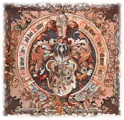 Historische Prunkfahne des AGV München aus dem 19. Jahrhundert