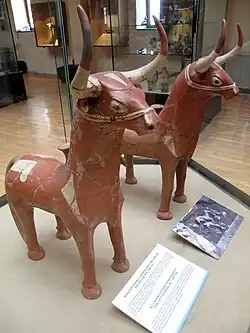 Stiergefäße (Museum für anatolische Zivilisationen) in Ankara