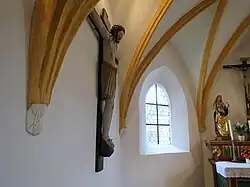 Enghausener Kreuz, seitlich gehängt