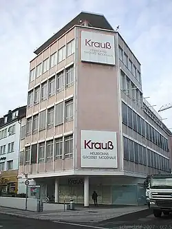 Kaufhaus Barthel von Willi Ulmer & Mühleisen (1953)