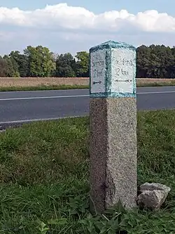 Wegweisersäule Neukuppritz
