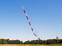 Sprengung des Funkmastes Gartow&nbsp;1, August 2009