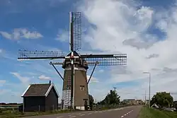 Nieuw Beijerland, Mühle: windmolen de Swaan