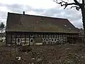 Hof Kulbrock im März 2017, nach der Rodung des Grundstücks.