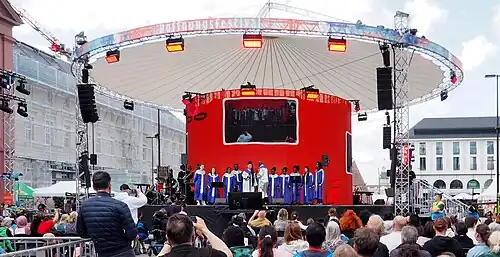 Hoffnungsfestival, Großveranstaltung von ProChrist auf dem Marktplatz 2025