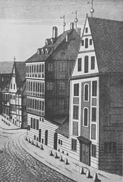 Hohenheimsches Palais, 1785.