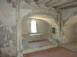 Fensternische im Turm