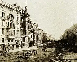 Hohenzollernring (um 1886)