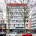 Wohn- und Geschäftshaus Hohenzollernring 42/Palmstraße, Köln. Architektː Helmut Goldschmidt (1957–64)