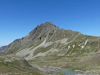 Blick von Süden auf das Hohe Rad