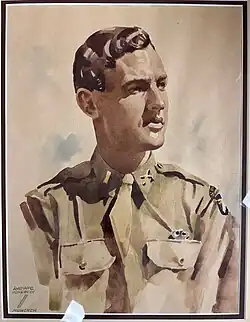 Portrait eines US Soldaten - nach 1945