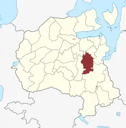 Lage des Sønder Asmindrup Sogn in der Holbæk Kommune