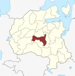 Lage des Sønder Jernløse Sogn in der Holbæk Kommune