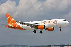 Airbus A320-200 der Holidays Czech Airlines