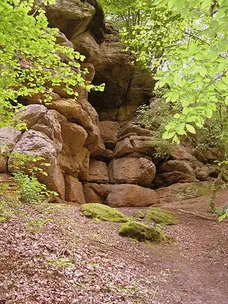 Blick auf die Hollenkammer