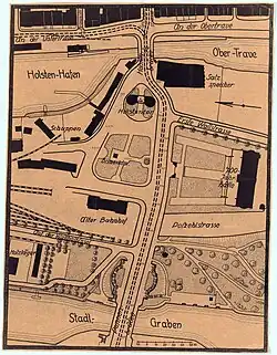 Lageplan 1930