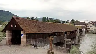 Holzbrücke Stein > Bad Säckingen (Etappe&nbsp;8)