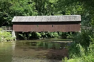 Holzbrücke Neckarburg