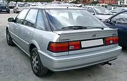 Heckansicht Fünftürer