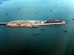 Östliche Tunnelinsel nahe Hongkong, Mai 2017