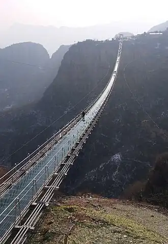 Hongyagu-Glasbodenbrücke