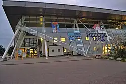 Besucherzentrum des Nationalparks Oosterschelde auf Neeltje Jans