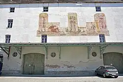 Hopfenaufbereitungs­gebäude (Fassadendetail)