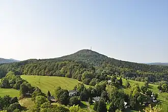 Jedlová vom Tolštejn gesehen