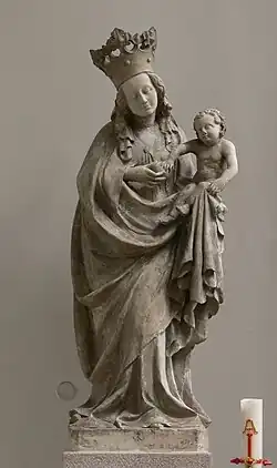 Madonna, Stiftskirche Horb. Um 1400.