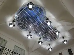 Verglasung im Hôtel Mezzara