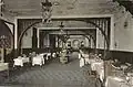 Blick in das Restaurant Kons um 1905