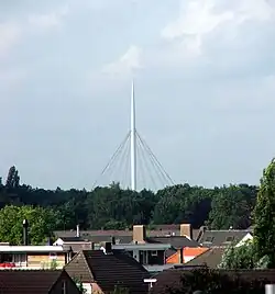 Hovenring, vom Südwesten, in rund 1,6&nbsp;km Entfernung