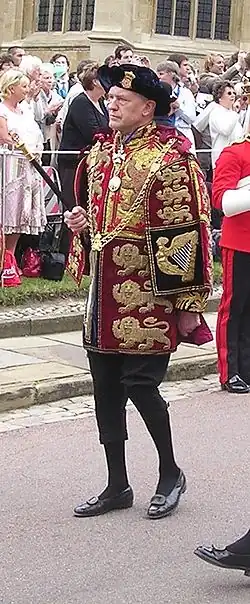 Hubert Chesshyre, Clarenceux King of Arms, 2006