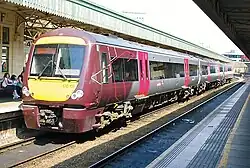 Baureihe 170 von Arriva Coss Country in Cardiff Central