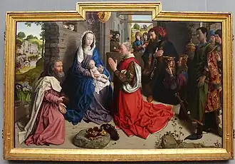 Hugo van der Goes, Die Anbetung der Könige (Monforte-Altar)