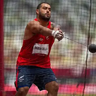 Humberto Mansilla bei den Olympischen Sommerspiele 2024 in Paris
