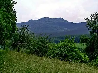 Hundsrücken aus Richtung Nord-West