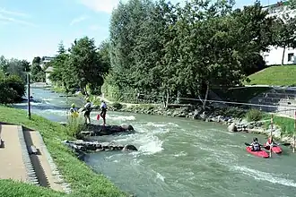 Parc des eaux vives in Huningue