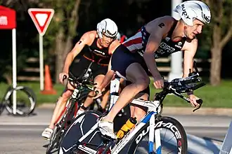 Hunter Kemper beim Hyvee Triathlon, 2014