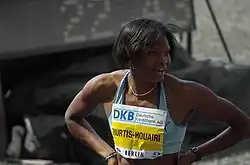 Muriel Hurtis-Houairi fehlte eine Hundertstelsekunde, um im Finale dabei zu&nbsp;sein