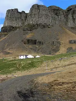 Felsbastion des Þyrill