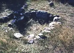 Hvolris Blocksteingrab